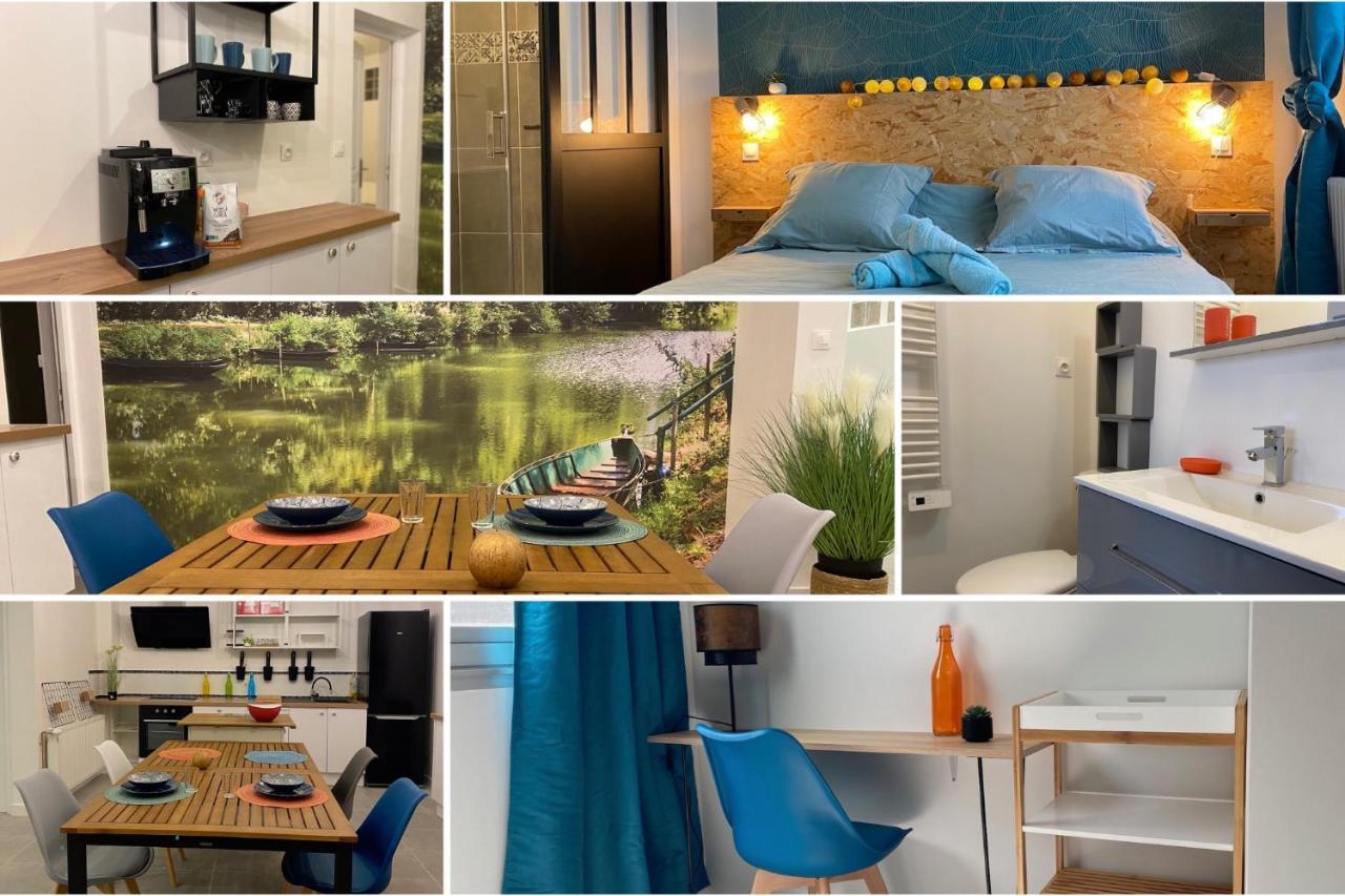 La Maison D'Angelique - Colocation Hoteliere A 150M Gare Tgv- Grande Cuisine Equipee & Salon - Fibre - Netflix Niort Luaran gambar